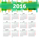 2016年年历