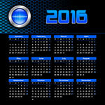 2016年年历