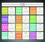 2016年年历