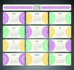 2016年年历