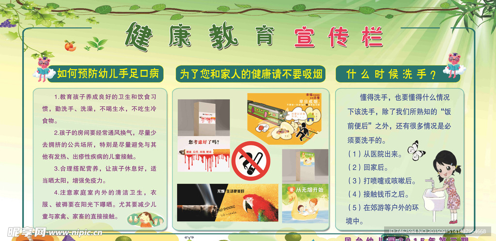 健康教育宣传栏