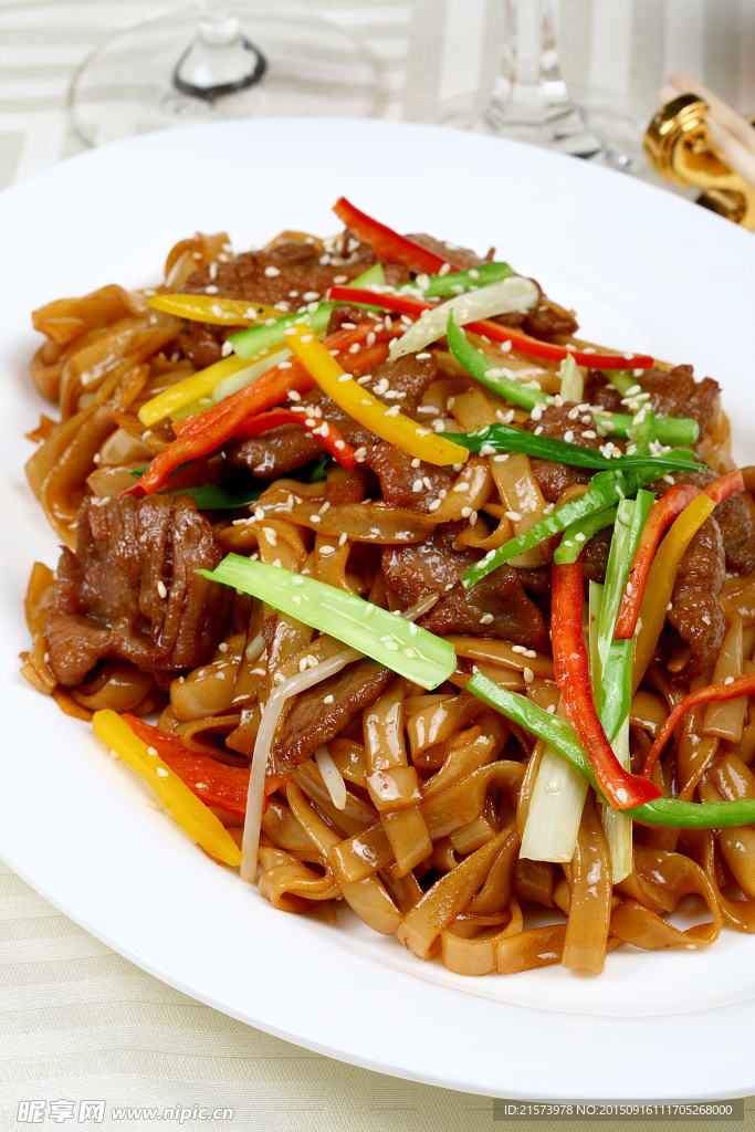 干炒牛肉荷粉