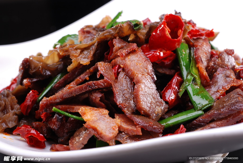 小炒腊牛肉好