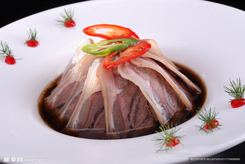 带皮牛肉