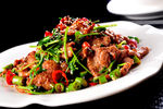 小炒黄牛肉