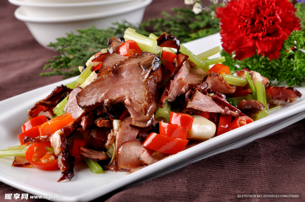小炒腊牛肉