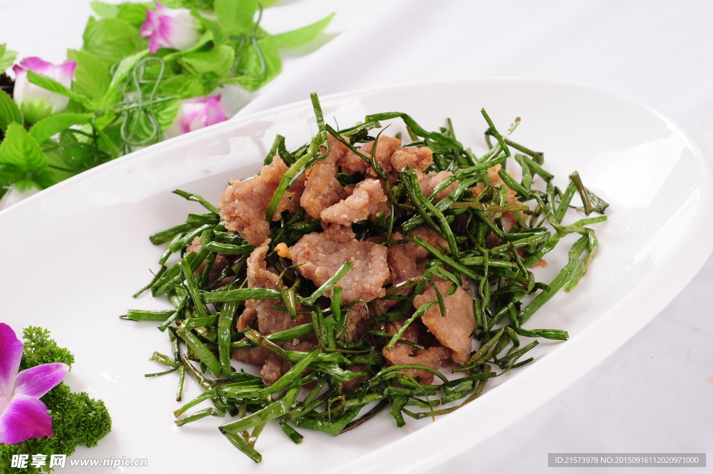 小葱牛肉