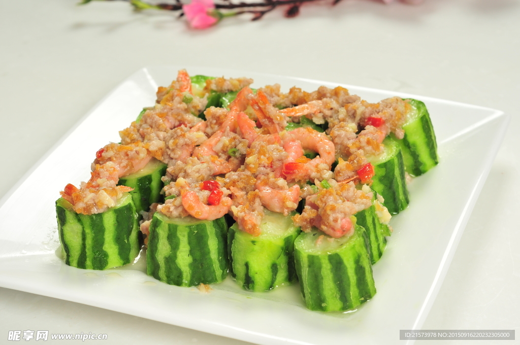 虾干肉茸蒸丝