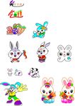 兔子  卡通设计  动物 卡通