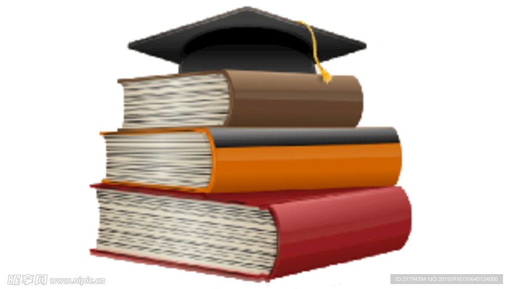 书和博士帽