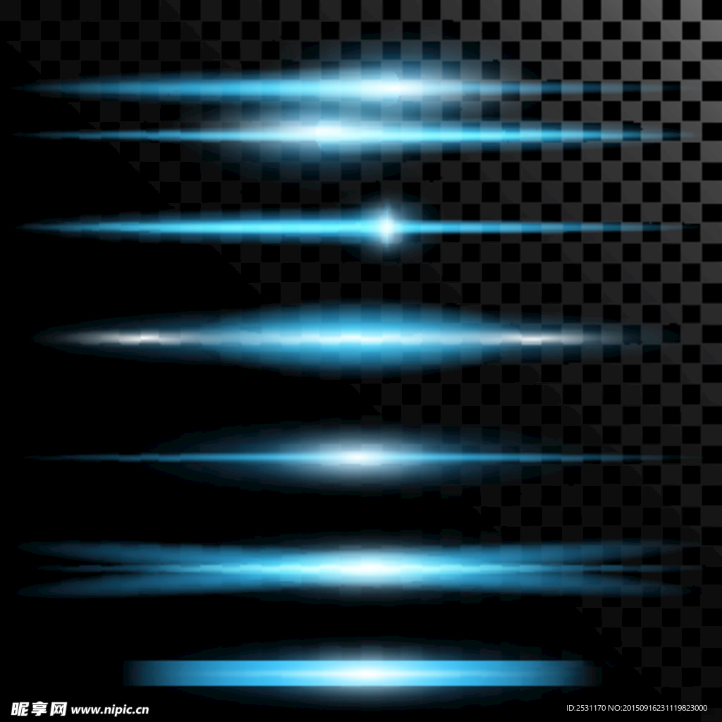 蓝色光线