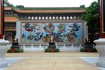 九龙壁佛佗屏风