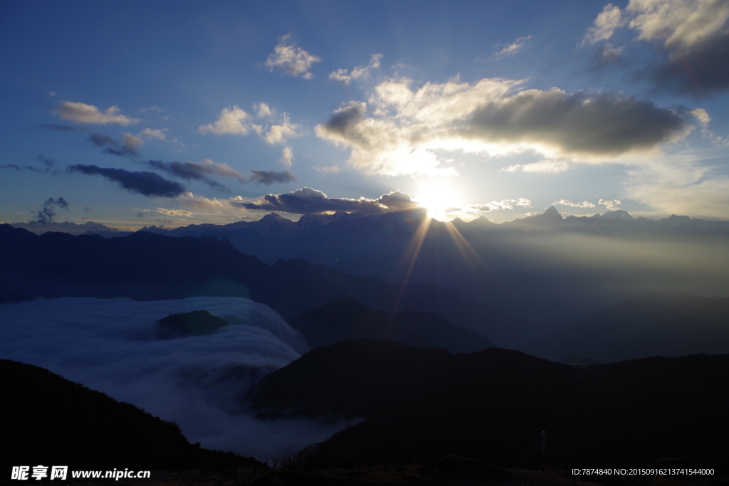 牛背山风光