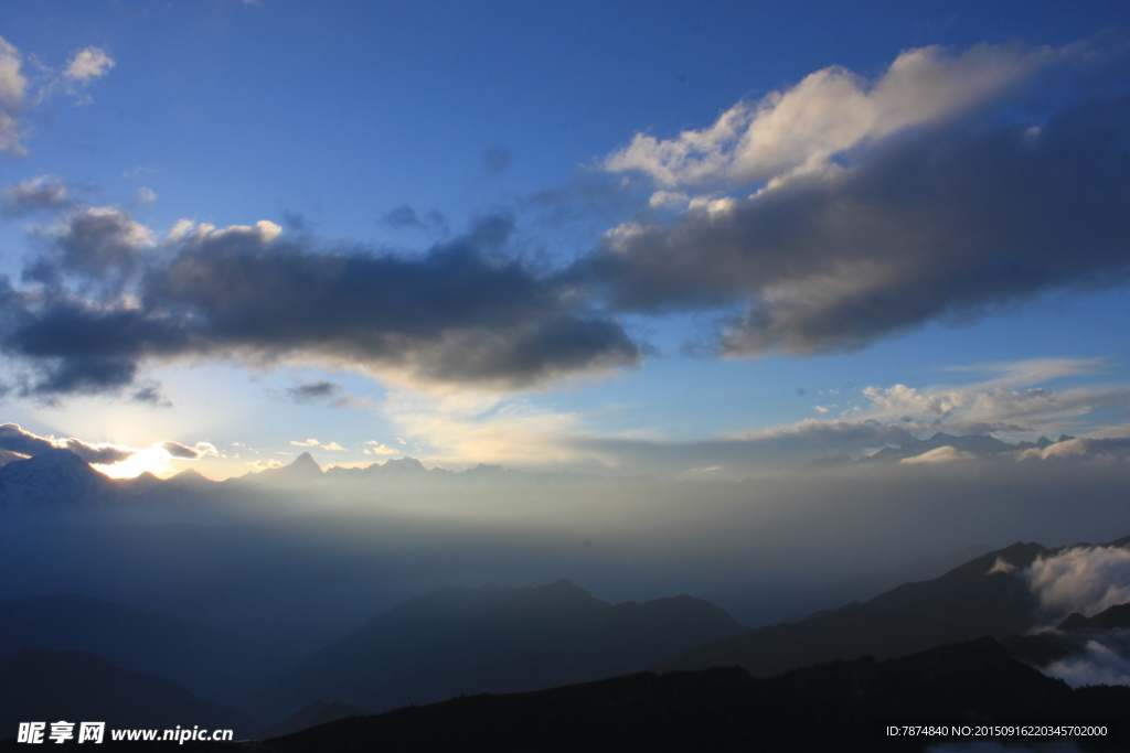 牛背山云海