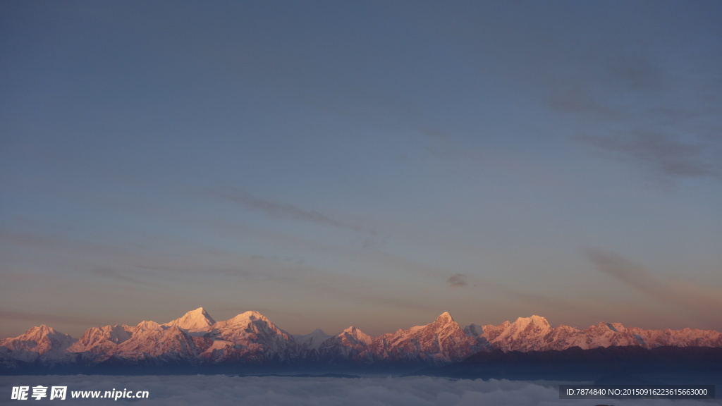 日照金山