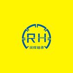 润辉轴承 工业logo 机械