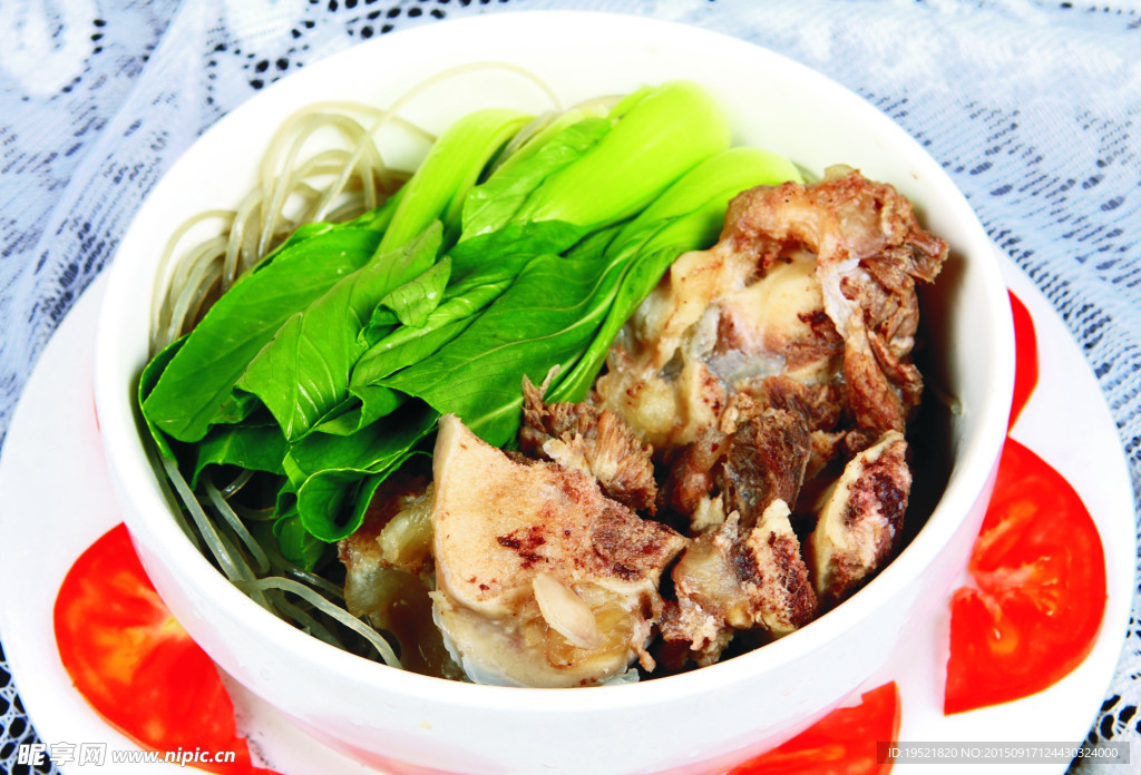 咸骨豆面羹