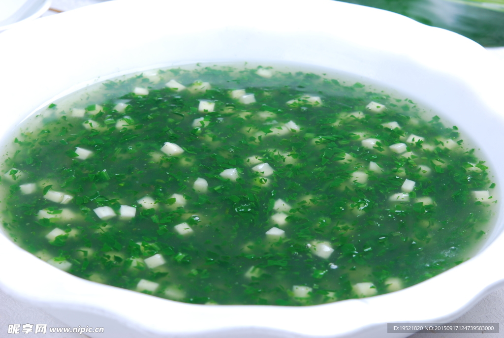 野菜白玉羹