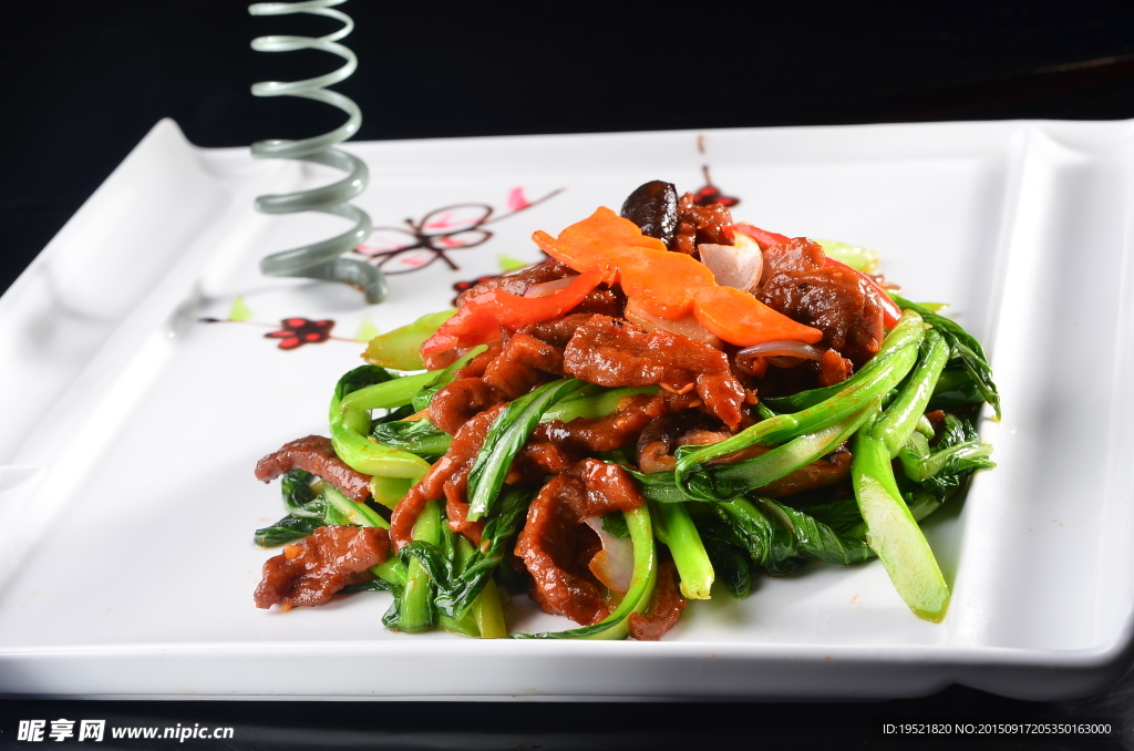 菜远炒牛柳