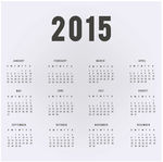 2016年日历模板