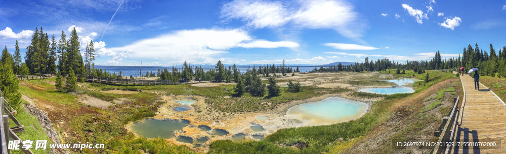 森林公园全景