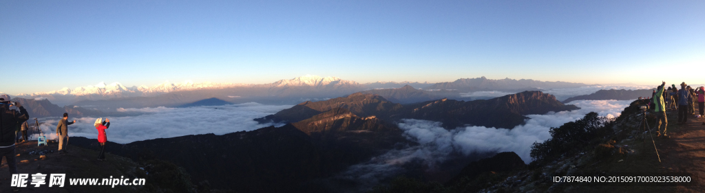 牛背山高清全景照片