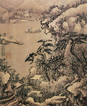 山水绘画图