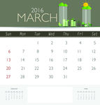 2016年年历