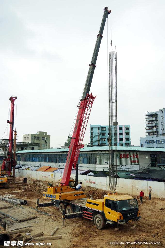 建筑工地 地标建筑