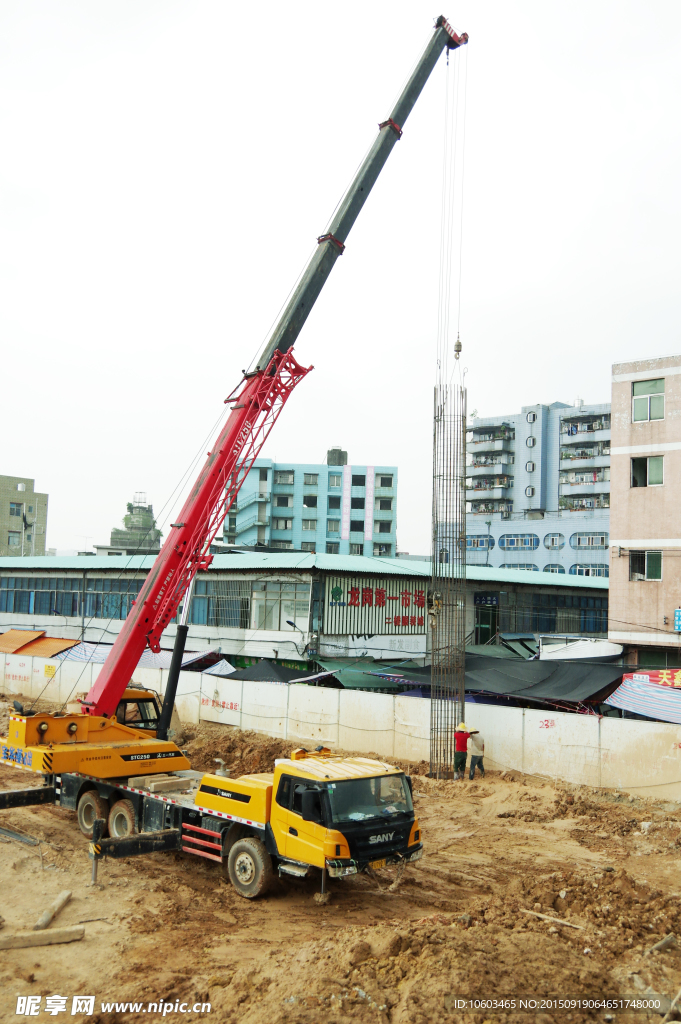 建筑工地 地标建筑