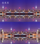 曼哈顿城市夜景高清视频片头片尾