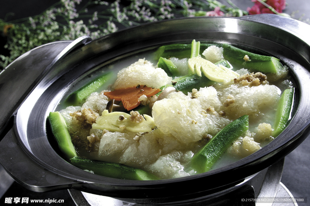 潮式肉碎煮鱼肚