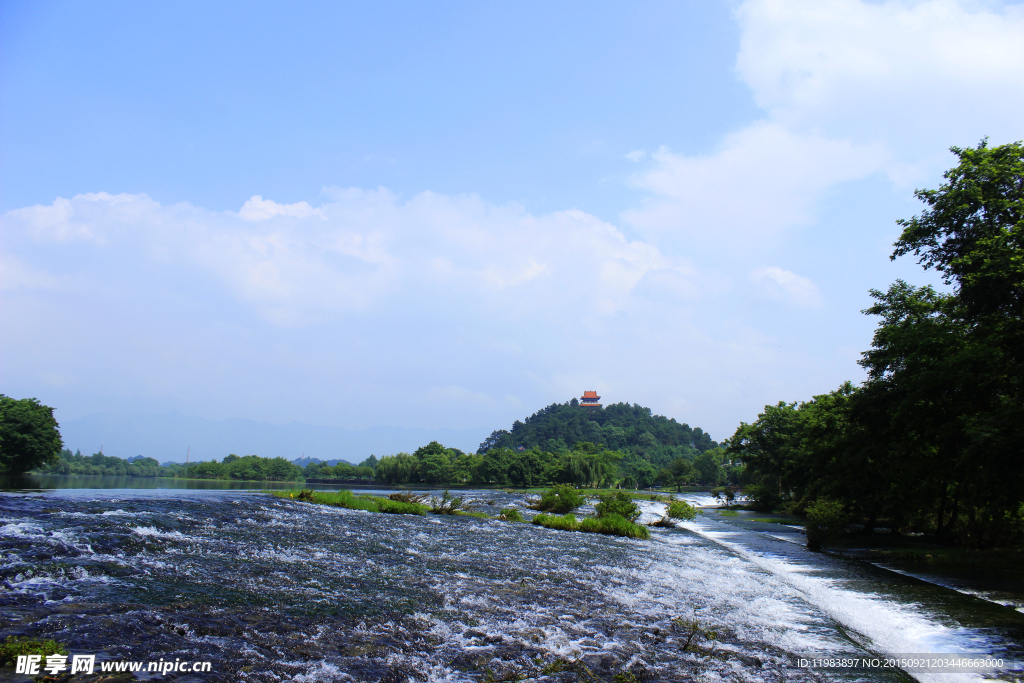 灵渠水坝