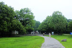 兴安灵渠景区道路草地