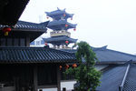 兴安秦文流觞景区建筑景观