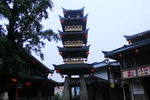 兴安秦文流觞景区金刚塔
