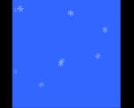 雪花动态背景视频