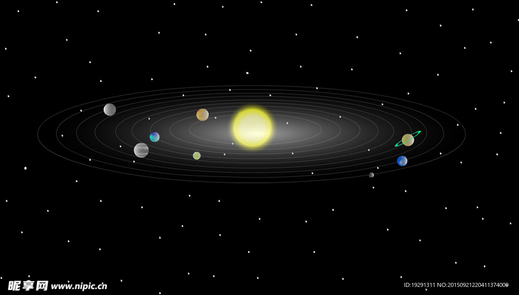 太空动态背景视频
