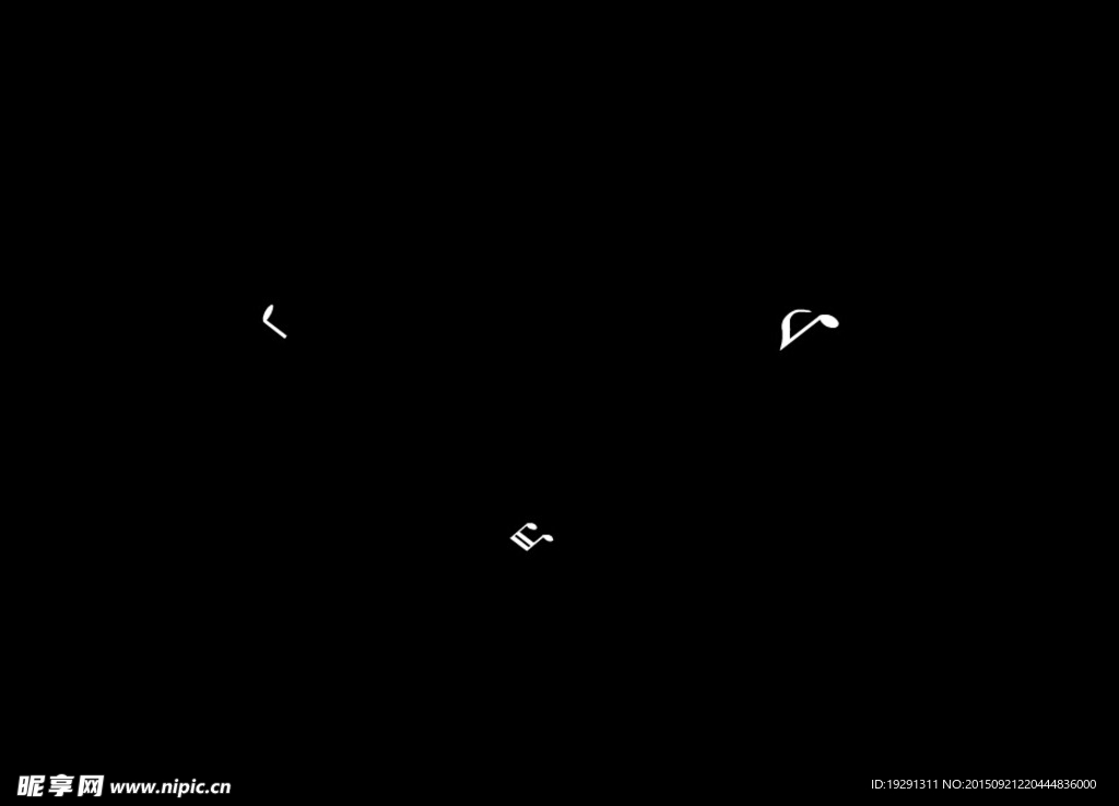 音符动态背景视频