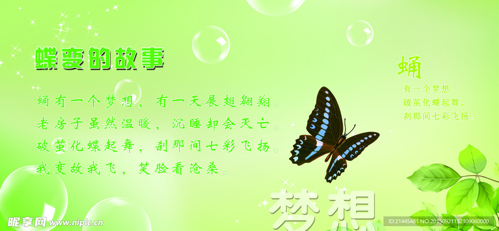 蝶变的故事