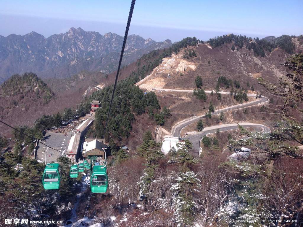 太白山 雪景