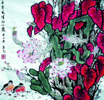 占尽风情向小园