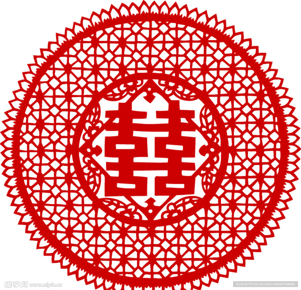 古典剪纸图案