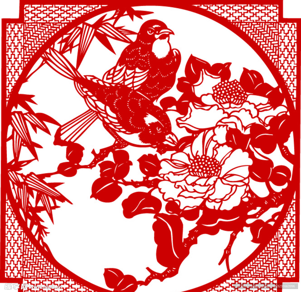 古典剪纸图案