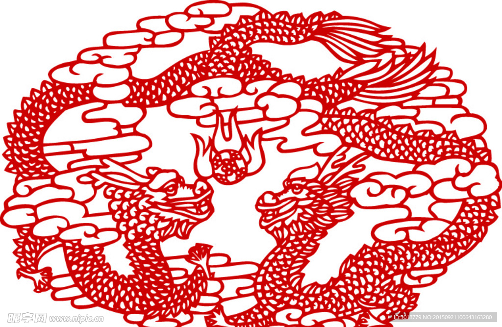 古典剪纸图案