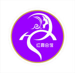 红霞会馆标志