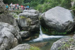 云台山自然风景溪水