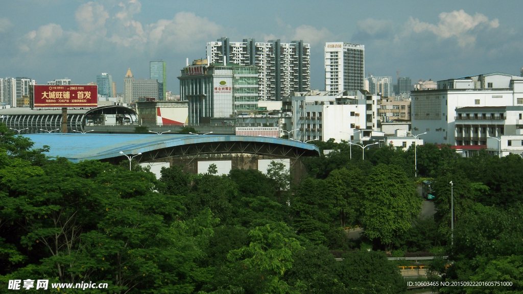 交通绿化 城市建筑