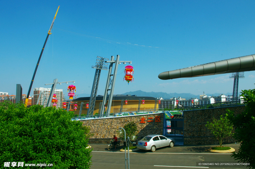 体育场馆 空中建筑