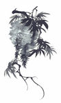 水墨花卉